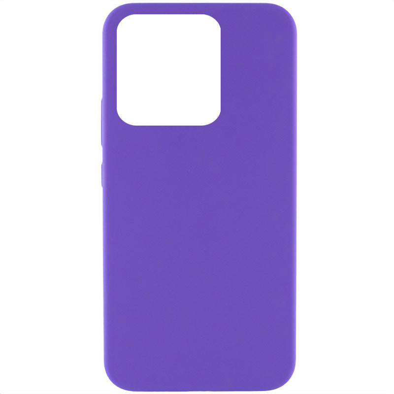 Чехол Silicone Cover Lakshmi (AAA) для Xiaomi Poco X6 / Note 13 Pro 5G (Фиолетовый / Amethyst)