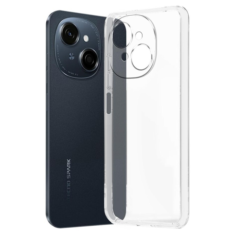 Фото TPU чехол Epic Transparent 1,5mm Full Camera для TECNO Spark Go 1 (KL4) (Бесцветный (прозрачный)) на vchehle.ua