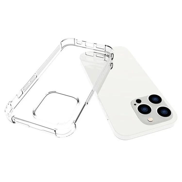 Фото TPU чохол Epic Ease з посиленими кутами на Apple iPhone 14 Pro (6.1") (Прозорий (прозорий)) на vchehle.ua