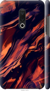 

Чехол Черно-оранжевая абстракция для Meizu 15 Plus 1404579