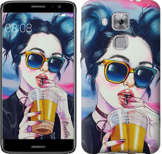 

Чехол Арт-девушка в очках для Huawei Nova Plus 626598