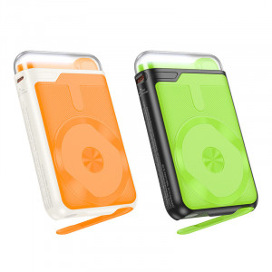 Портативное ЗУ Power Bank BOROFONE BJ69 Skillful PD20W с БЗУ 10000 mAh