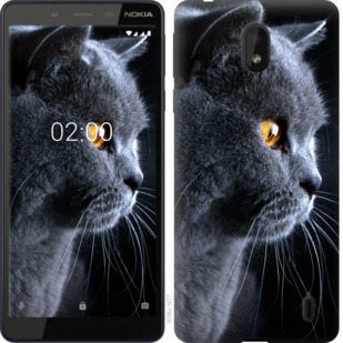 

Чехол Красивый кот для Nokia 1 Plus 762628