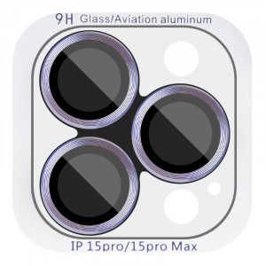 Защитное стекло Metal Classic на камеру (в упак.) для iPhone 15 Pro