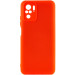 Чехол Silicone Cover Full Camera without Logo (A) для Xiaomi Redmi Note 10 / Note 10s (Красный / Red)