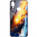 TPU+Glass чехол Diversity для Samsung Galaxy A10s (Above the clouds)
