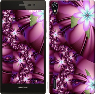 

Чохол Цветочная мозаика для Huawei Ascend P7 121120