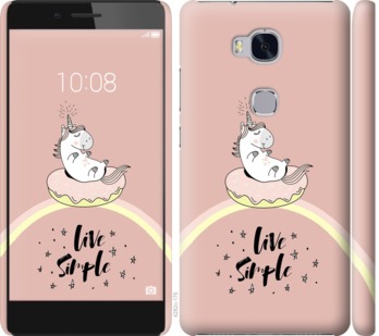 

Чехол Единорожка в пончике для Huawei Honor GR5 719524