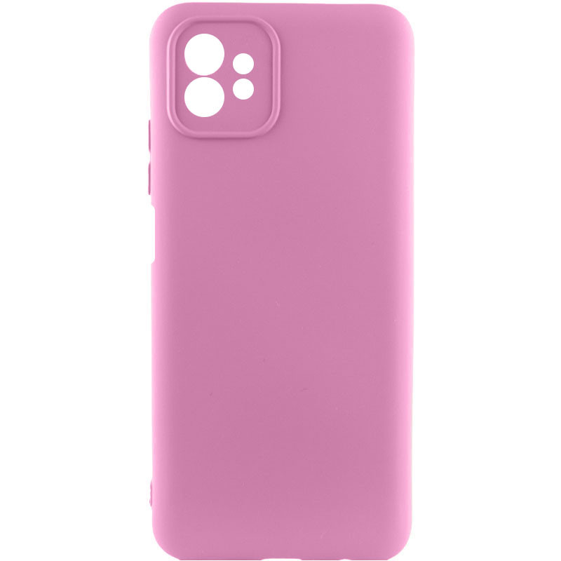 Чехол Silicone Cover Lakshmi Full Camera (AA) для Motorola Moto G32 (Розовый / Pink)