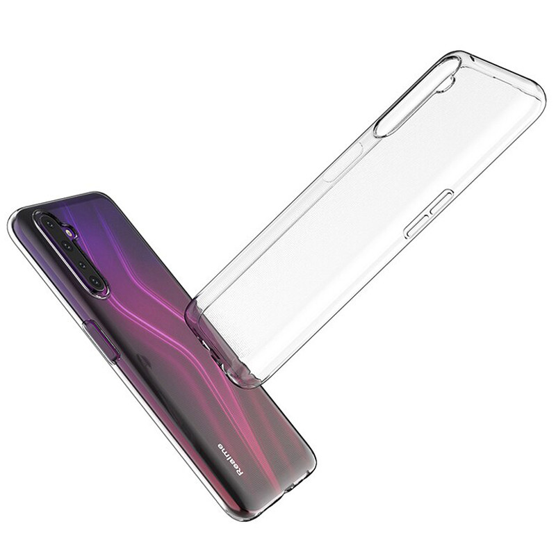 Фото TPU чохол Epic Transparent 1,0mm на Realme 6 (Прозорий (прозорий)) в маназині vchehle.ua