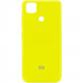 Чехол Silicone Cover My Color Full Protective (A) для Xiaomi Redmi 9C (Желтый / Flash)