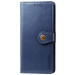 Кожаный чехол книжка GETMAN Gallant (PU) для Xiaomi Redmi Note 9 / Redmi 10X (Синий)