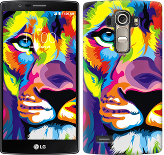 

Чохол Різнобарвний лев на LG G4 H815 261564