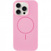 Чохол Silicone Case Full Protective (AA) NO LOGO with Magnetic Safe на Apple iPhone 13 Pro Max (6.7") (Рожевий / Light pink)