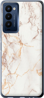 

Чехол Белый мрамор для Tecno Camon 18p CH7n 1692560