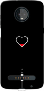 Чохол Підзарядка серця для Motorola Moto Z3