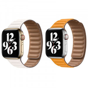 Шкіряний ремінець Leather Link для Apple watch 42mm/44mm