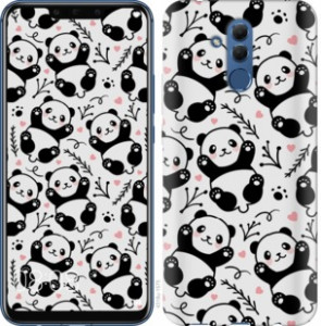 Чехол Панды для Huawei Mate 20 Lite