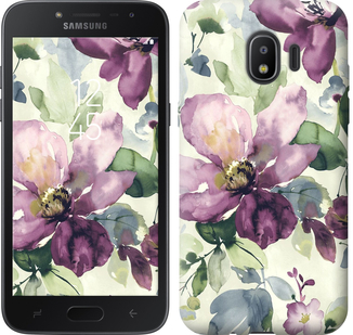 

Чехол Цветы акварелью для Samsung Galaxy J2 2018 631948