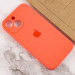 Чехол Silicone Case Full Camera Protective (AA) для Apple iPhone 14 Plus (6.7") (Оранжевый / Pink citrus) в магазине vchehle.ua