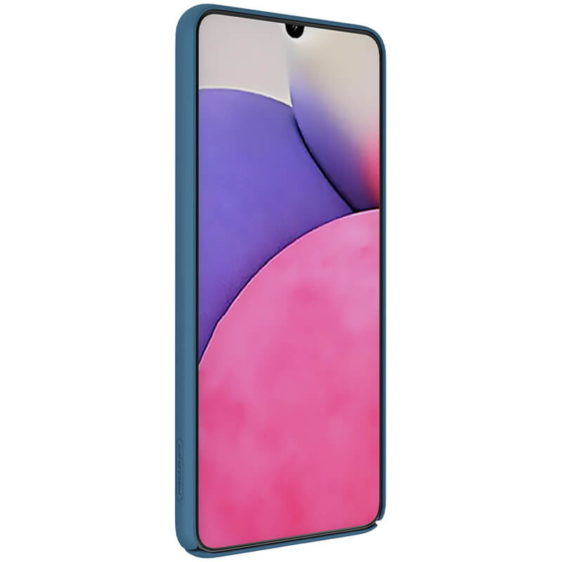 Купити Карбонова накладка Nillkin Camshield (шторка на камеру) на Samsung Galaxy A33 5G (Синій / Blue) на vchehle.ua