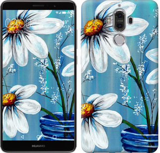 

Чехол Красивые арт-ромашки для Huawei Mate 10 581392
