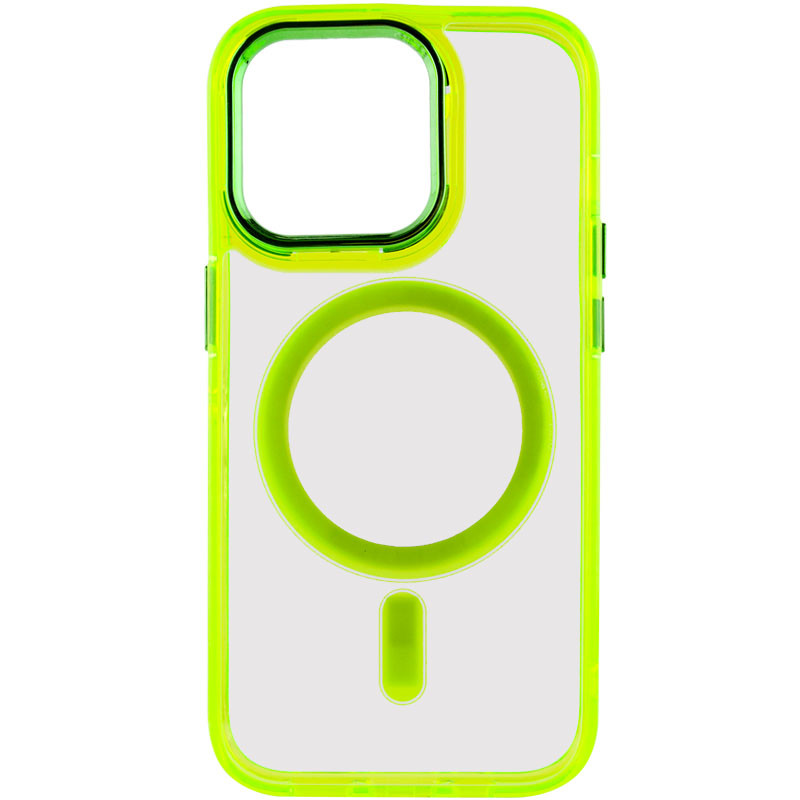 Чехол TPU Iris with Magnetic safe для Apple iPhone 14 Pro (6.1") (Желтый)