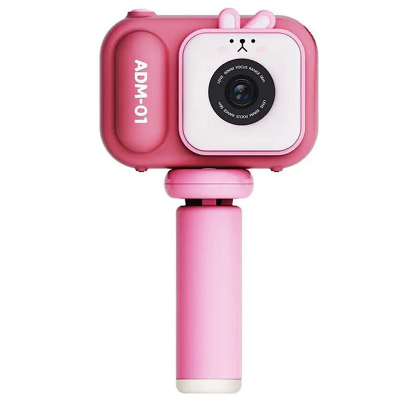 Фото Детская фотокамера S11 + штатив (Pink) на vchehle.ua