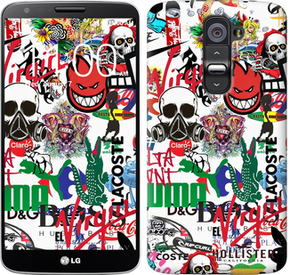

Чохол Many different logos на LG G2 637981