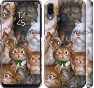 

Чехол коты для Samsung Galaxy M20 757644