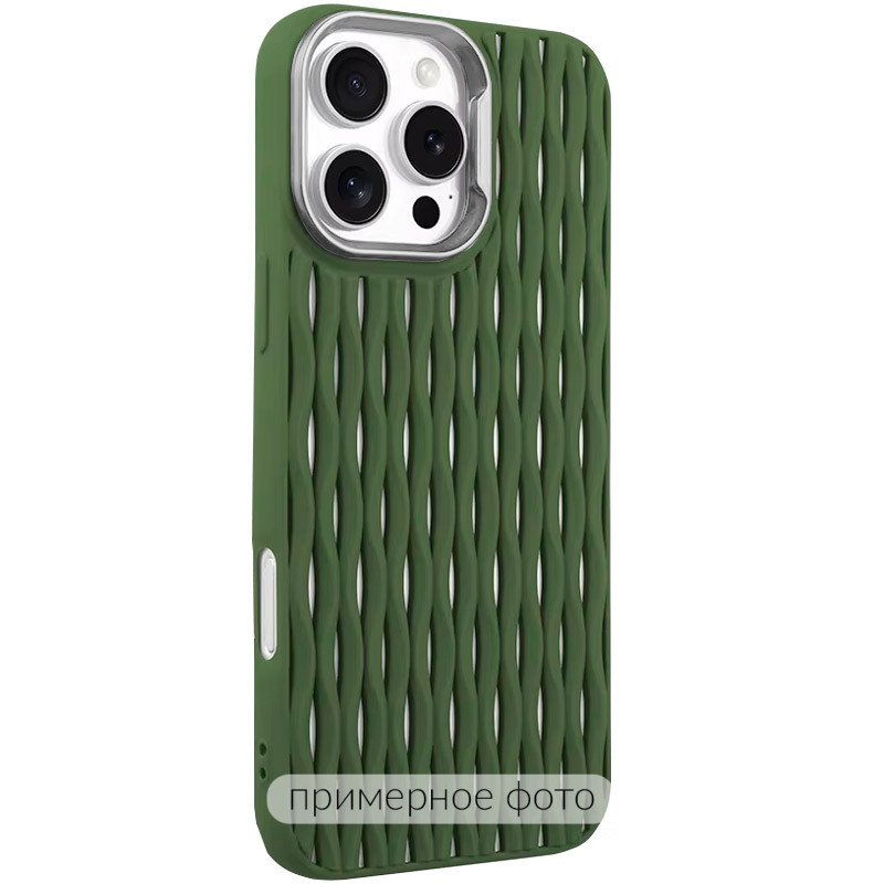 Чохол TPU Ribbio на Apple iPhone 16 (6.1") (Green)