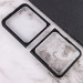 Фото TPU+PC чехол Clear 360 для Samsung Galaxy Z Flip3 (Черный) в магазине vchehle.ua
