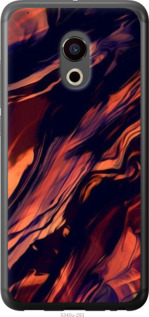 

Чехол Черно-оранжевая абстракция для Meizu Pro 6 1404587
