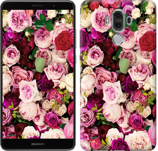 

Чехол Розы и пионы для Huawei Mate 9 652236