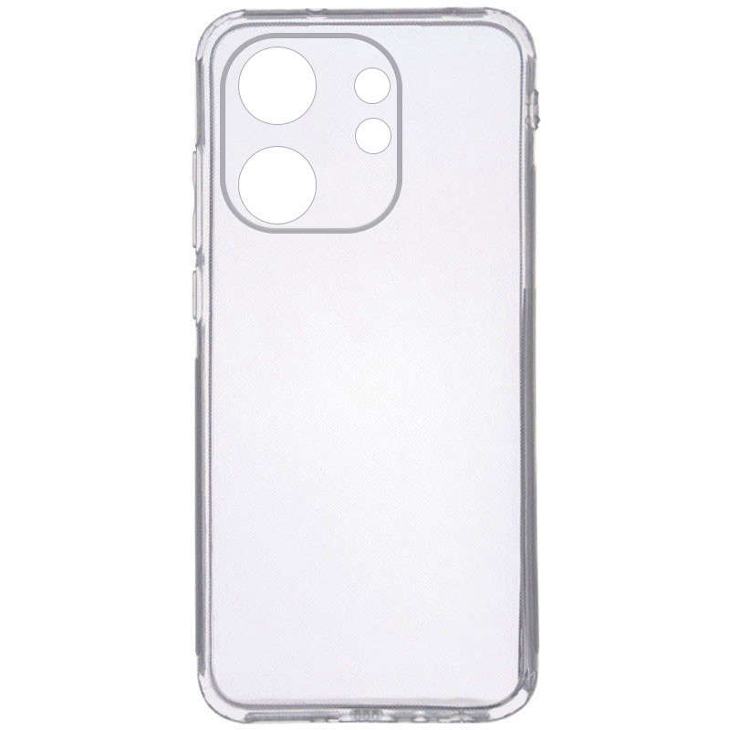 TPU чехол Epic Transparent 1,5mm Full Camera для Infinix Smart 9 4G / Hot 50i (Бесцветный (прозрачный))