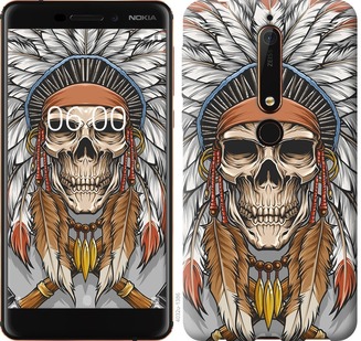 

Чохол Череп індіанця на Nokia 6.1 690625