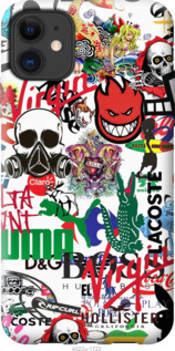 

Чехол Many different logos для iPhone 12 Mini 1068300