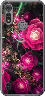 

Чохол Абстрактні квіти 3 на Motorola E6s 1625565
