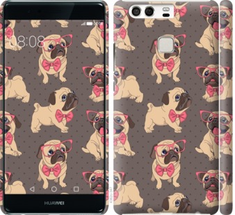 

Чехол мопсики 2 для Huawei P9 731618