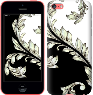 

Чохол White and black 1 на iPhone 5c 171678