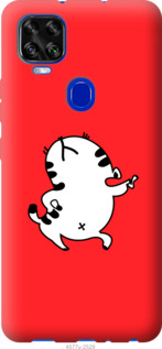 

Чохол Смугастий котик на ZTE Blade V2020 1273601
