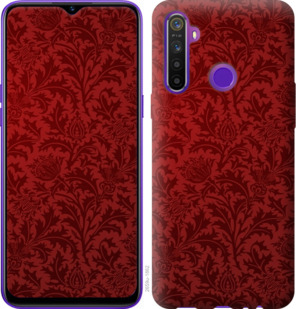 

Чохол Чохол цвета бордо для Realme 5 919983