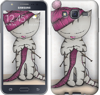 

Чохол Кішка рукодільниця на Samsung Galaxy J5 (2015) J500H 584137