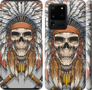 

Чехол Череп индейца для Samsung Galaxy S20 Ultra 879139
