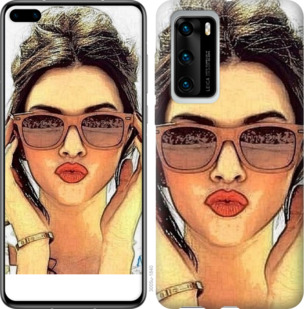 

Чехол Девушка_арт для Huawei P40 934154