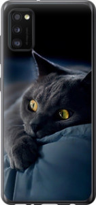 Чехол Дымчатый кот для Samsung Galaxy A41 A415F