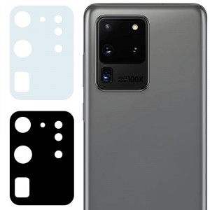 Гибкое защитное стекло 0.18mm на камеру (тех.пак) для Samsung Galaxy S20 Ultra