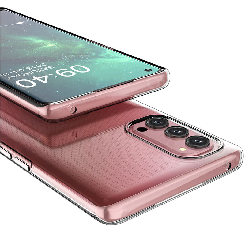 Заказать TPU чехол Epic Transparent 1,0mm для Oppo Reno 4 (Бесцветный (прозрачный)) на vchehle.ua