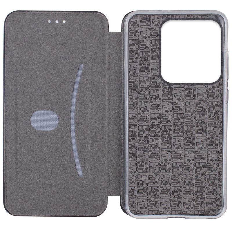 Кожаный чехол-книжка Classy для ZTE Blade A75 4G (Черный) в магазине vchehle.ua
