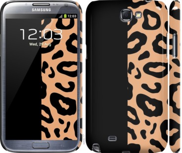 Чехол Пятна леопарда для Samsung Galaxy Note 2 N7100